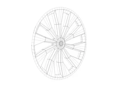 wheel cover Free 3D model