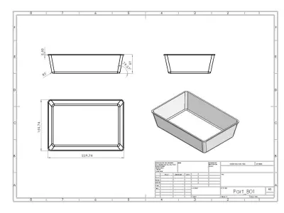 Mold Design - B01 3D model
