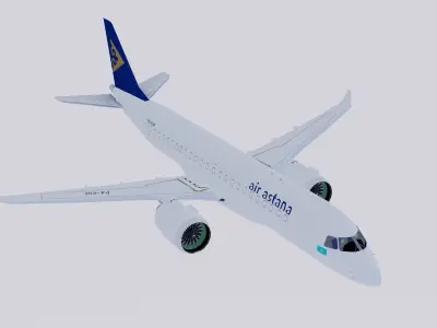 Embraer E190 E-2 Air astana 3D model