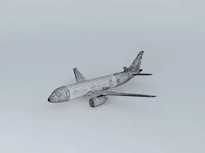 Template Irkut MS 21 Free 3D model