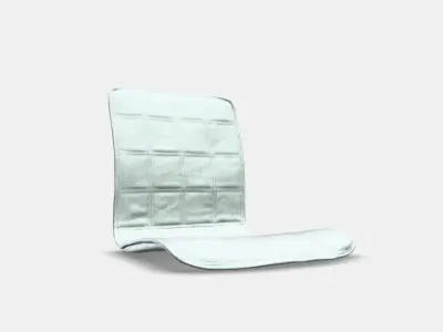 LAKTARE Chair cover Low-poly 3D model