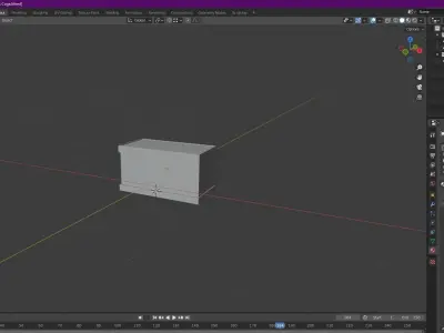 Glass Cage Free low-poly 3D model