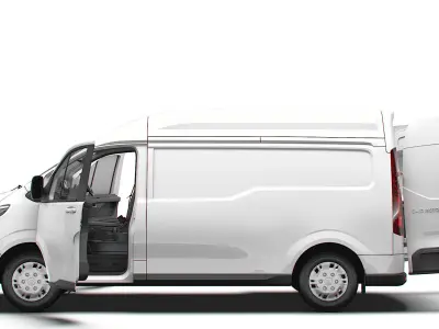 Maxus eDeliver 7 L2H2 HQ Interior 2024 3D model