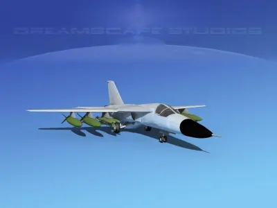 General Dynamics FB-111 Aardvark V00 3D model