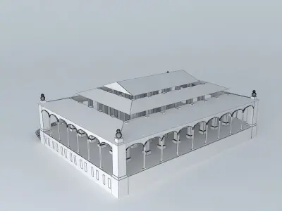 Old Market San Miguel de Allende 3D model