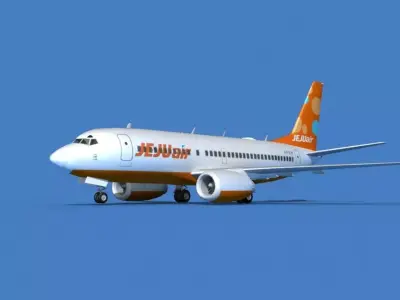 Boeing 737 MAX 7 Jeju Air 3D model