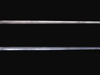 Prussian Officer Sword Low-poly 3D model
