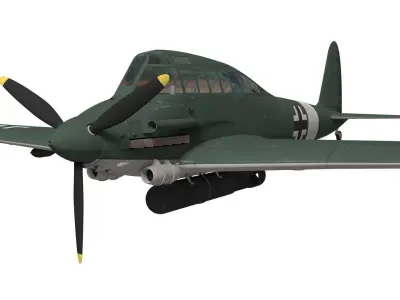 Savoia-Marchetti SM93 3D model