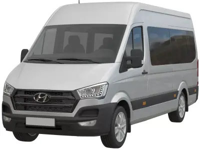 Hyundai H350 Minibus L3H2 3D model