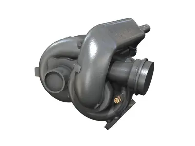 Turbocharger 3D model