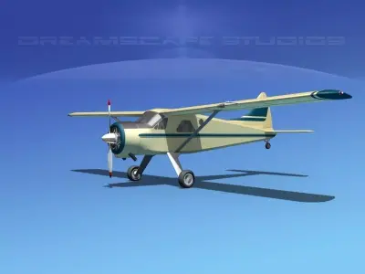 Dehaviland DH-2 Beaver SL06 3D model
