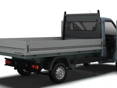 Citroen Jumper SingleCab Tipper HQInterior 2023 3D model
