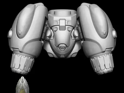 Rocket Raccoon jet PAck Marvel Rivals 3D DIGITAL DOWNLOAD 3D print model