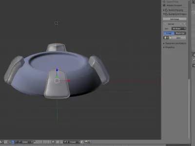 Among Us Player and Platform 3D model