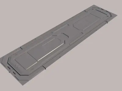 Sci-Fi Panel SET 3D model