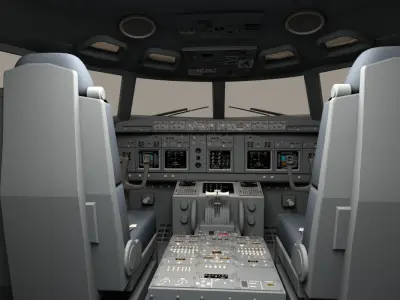 737 400 Emirates 3D model