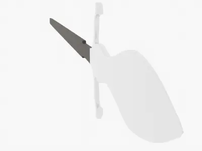 Basic Spear Low-poly 3D model