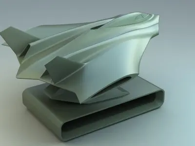 Bomber Model - Printable 3D print model