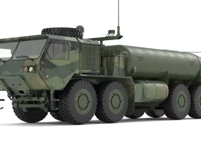 Tanker Truck HEMTT A4  3D model