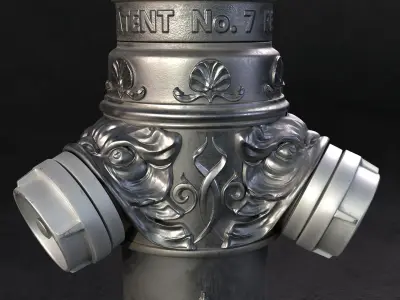 London Vintage  Fire Hydrant 3D model
