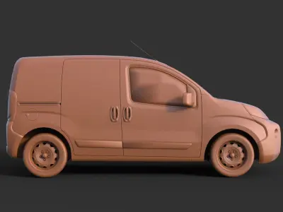 Peugeot Bipper 3D print model