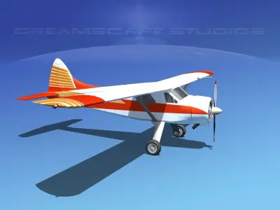 Dehaviland DH-2 Beaver SL04 3D model