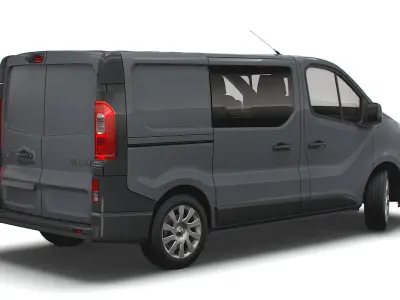 Renault Trafic Combi 2021 3D model