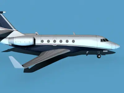 Dassault Falcon 2000 V03 3D model