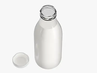 Milk Bottle 3D model