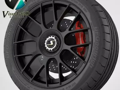 Wheel Schmidt Schift 3D model