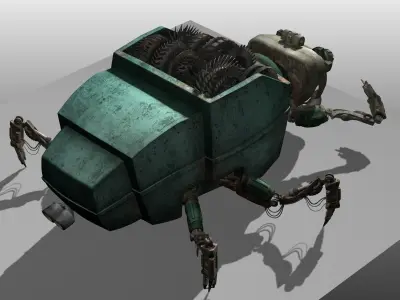 Garbage Monster 3D model