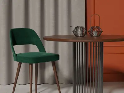 Bumi Chair Free 3D model