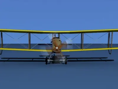 Airco DH-4 Charleston Air 3D model