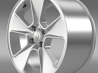 Renault Logan rim 3D model