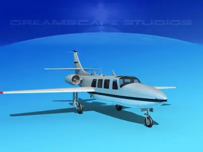 Piper Aerostar FJ-100 Fanjet V09 3D model