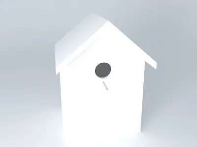 Birdhouse house Free 3D model