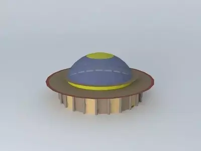 Arena 1 spaceship 3D model