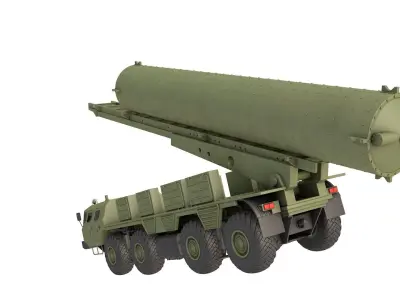 5T 92 transport charging machine complex 3D model