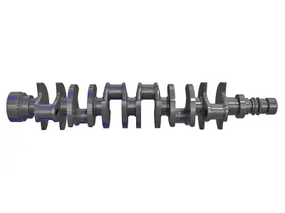 V12 Crankshaft 3D model