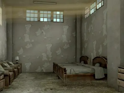 Raiwind Markaz Western Water Tank 3D model