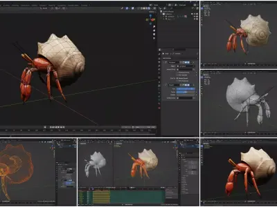 Pack-06 UnderWater 3D model