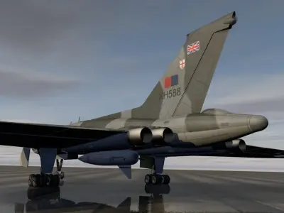 Avro Vulcan B Mk-2 3D model