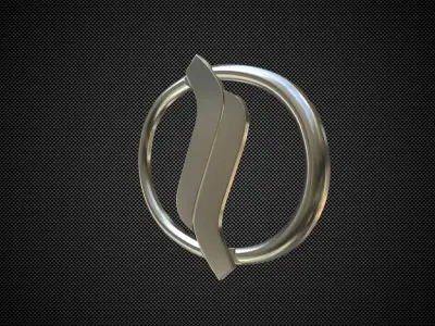 Nissan Diesel Trucks logo 3D model