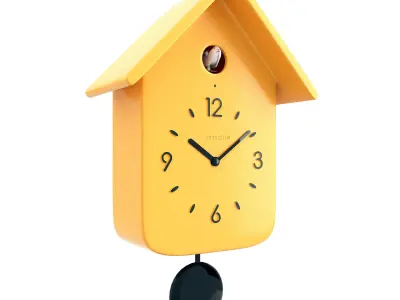 QQ CUCKOO CLOCK by Guzzini 3D model