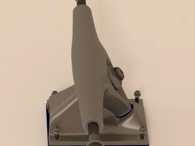 Longboard suspension 3D model