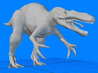 Suchomimus Dinosaur 3D model