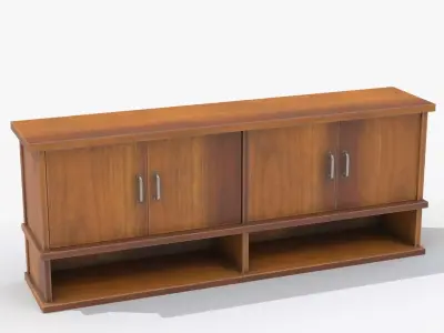hinged shelf 3D model
