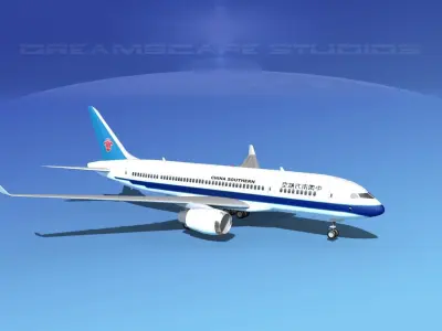 Boeing 787-8 China Southern 3D model