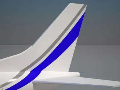 Enter AIr Boeing 737 max 8 3D model