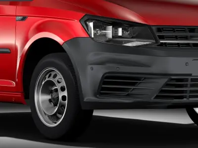 Volkswagen Caddy OneManVan 2017 3D model
